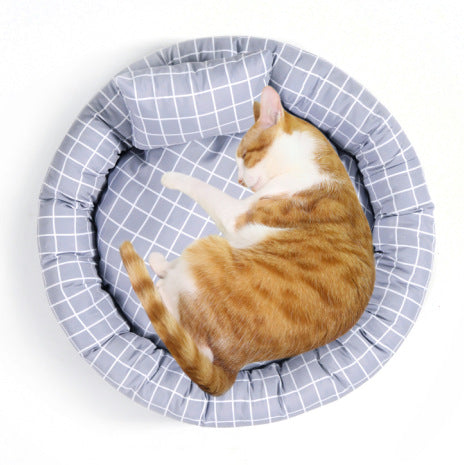 Cuccia Rotonda per Cani e Gatti – Comfort e Relax