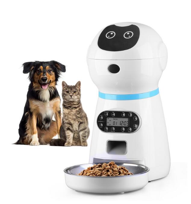 Alimentatore Automatico per Animali Domestici 3.5L – Programmazione Pasti