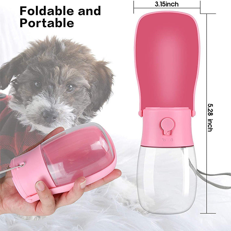 Dispenser Acqua per Cani 300 ml – Borraccia da Passeggiata