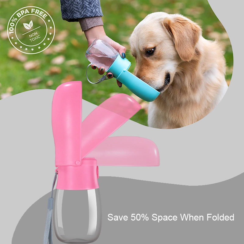 Dispenser Acqua per Cani 300 ml – Borraccia da Passeggiata