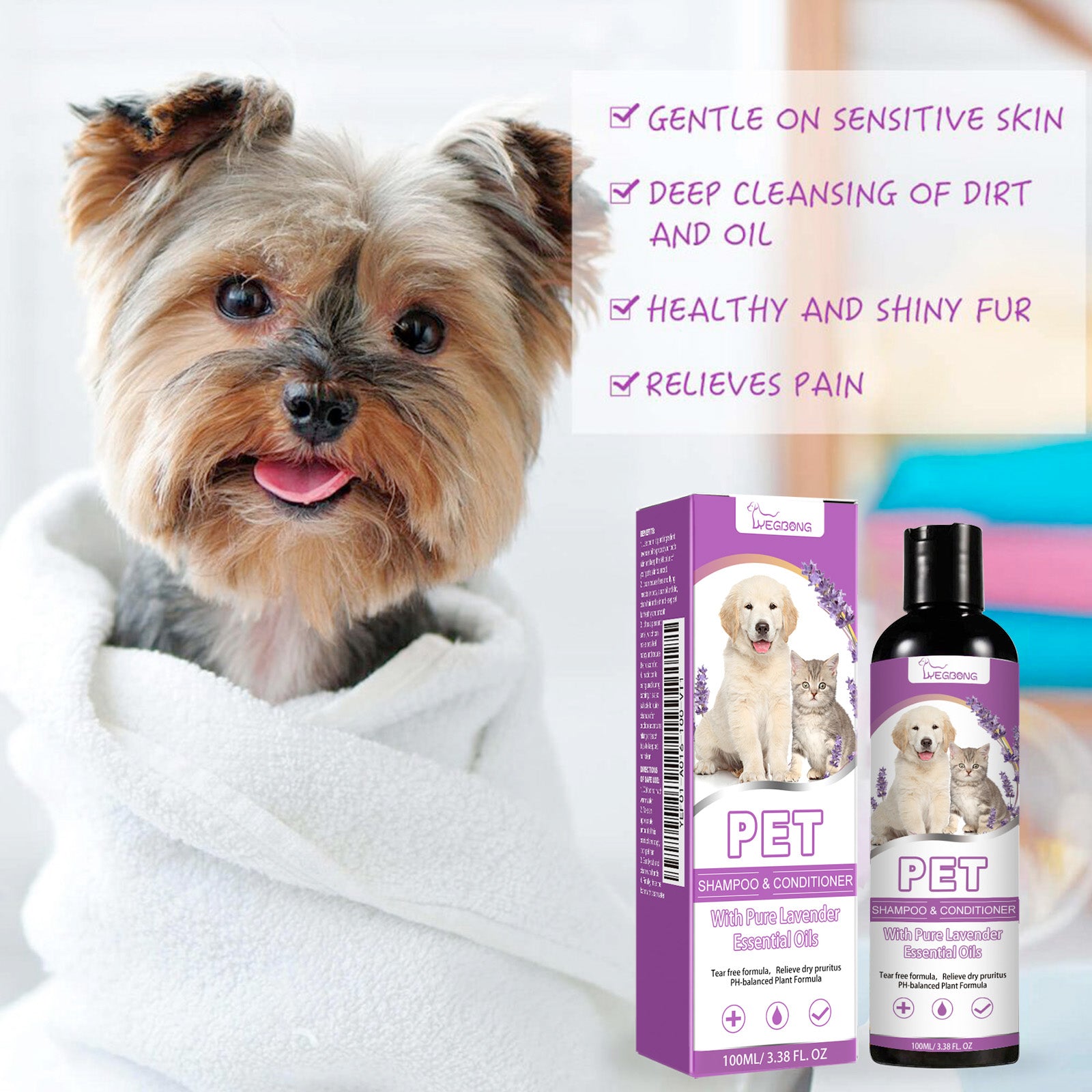 Shampoo per Animali Domestici